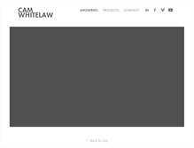 Tablet Screenshot of camwhitelaw.com